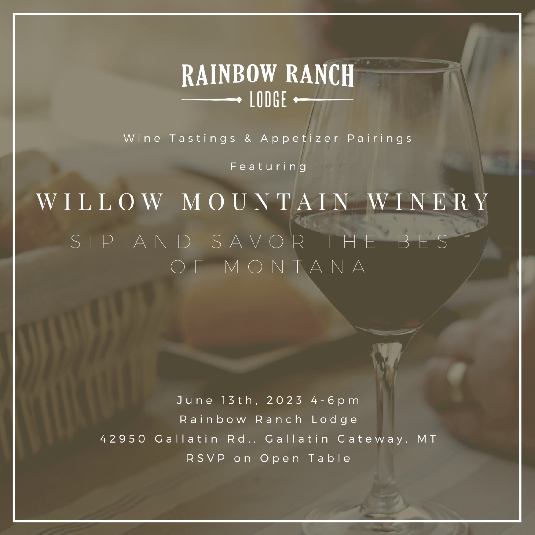 Willow Mountain Winery Tasting